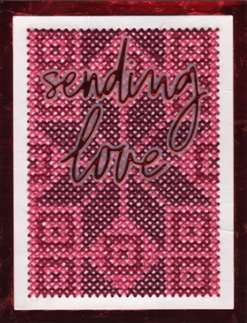 Diamonds & Squares
(pink)
Sending Love Card